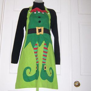 PIER 1 IMPORTS Elf Hostess Apron